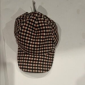 H&M - Plaid Houndstooth Cap